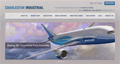 Desktop Screenshot of charlestonindustrial.com